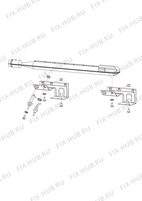 Большое фото - Другое для холодильной камеры Electrolux 1053107155 в гипермаркете Fix-Hub