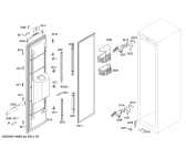 Схема №3 G7346X0 с изображением Панель для холодильной камеры Bosch 00701591