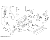 Схема №4 SMI85M25DE с изображением Передняя панель для электропосудомоечной машины Bosch 00702807
