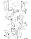 Схема №2 AWZ 8469 с изображением Декоративная панель для сушилки Whirlpool 480112100301