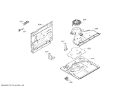Схема №5 HCE422120C с изображением Стеклокерамика для духового шкафа Bosch 00688707