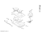 Схема №1 VVK23R3151 с изображением Варочная панель для электропечи Bosch 00776477