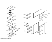 Схема №3 BD2065I2VN с изображением Выдвижной ящик для холодильника Bosch 11027928
