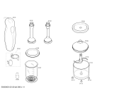 Схема №1 BP4544 mini mixer с изображением Привод для электроблендера Bosch 00644765