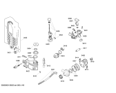 Схема №4 SGS43E18TR с изображением Панель управления для электропосудомоечной машины Bosch 00666734