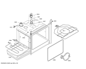 Схема №4 HEN20T453 с изображением Фронтальное стекло для духового шкафа Bosch 00476308