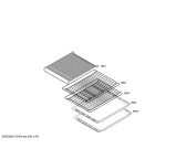 Схема №3 HBN730570B с изображением Фронтальное стекло для духового шкафа Bosch 00473381