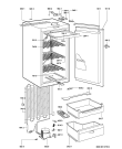 Схема №1 GKI 9051/3 с изображением Ящичек для холодильника Whirlpool 481241828074