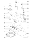 Схема №1 AKT 4000/MR с изображением Поверхность для духового шкафа Whirlpool 481010699654