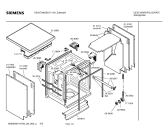 Схема №4 SE20T590EU 3in1 с изображением Передняя панель для посудомойки Siemens 00438766