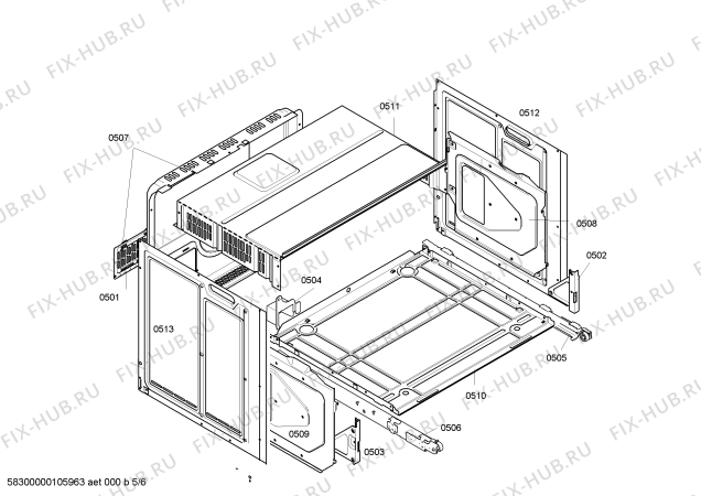 Схема №6 HE634512 с изображением Фронтальное стекло для плиты (духовки) Siemens 00474532