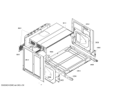 Схема №6 HB754650F с изображением Фронтальное стекло для духового шкафа Siemens 00474543