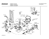 Схема №4 CG330J2 с изображением Передняя панель для посудомойки Bosch 00352364