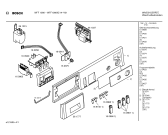 Схема №4 WFF1000IG WFF1000 с изображением Панель управления для стиральной машины Bosch 00353011