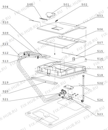 Взрыв-схема стиральной машины Gorenje C1000 City A12010002 FI   -White compact (900000298, A12010002) - Схема узла 05