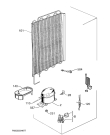Схема №4 SKS71001F0 с изображением Микромодуль для холодильника Aeg 973923761013016