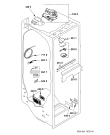 Схема №8 S20E FII23-A с изображением Обшивка для холодильника Whirlpool 481245229044