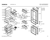 Схема №2 KG39P330 с изображением Дверь для холодильника Siemens 00240653