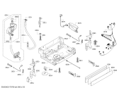 Схема №3 SN45N583EU с изображением Передняя панель для посудомойки Siemens 00790761