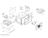 Схема №5 HCA854450A с изображением Стеклокерамика для плиты (духовки) Bosch 00712085