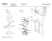 Схема №1 KS33V640FF с изображением Дверь для холодильной камеры Siemens 00472993