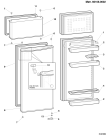 Схема №2 RG2255UK (F023806) с изображением Наставление для холодильной камеры Indesit C00074616