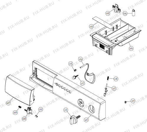 Взрыв-схема стиральной машины Gorenje W6021 RU   -White (900003206, WM33ARU) - Схема узла 04