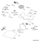 Схема №5 BP5004021M с изображением Модуль (плата управления) для духового шкафа Aeg 973944185858026