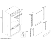 Схема №9 T36BB820SS Thermador с изображением Поднос для холодильника Bosch 00706891