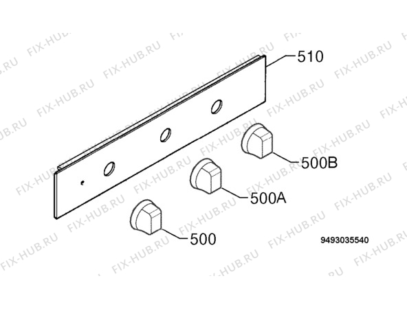 Схема №3 FQ60X с изображением Переключатель для духового шкафа Electrolux 3550376317