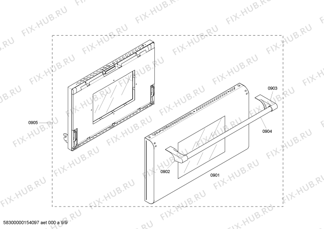 Схема №6 PG304BLP с изображением Инструкция по эксплуатации для плиты (духовки) Bosch 00591983