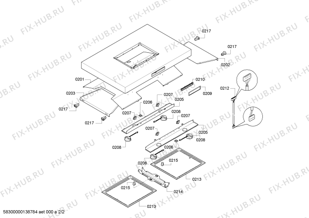 Схема №1 DIB125850 с изображением Вентиляционный канал для вытяжки Bosch 00672194