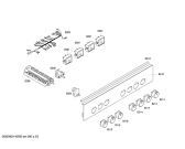 Схема №4 3CVB463BP с изображением Панель управления для электропечи Bosch 00673089