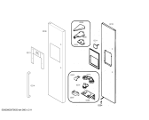 Схема №10 KGU57990 с изображением Крышка для холодильника Bosch 00242885