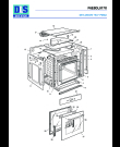 Схема №2 PMA 8 с изображением Элемент корпуса для плиты (духовки) DELONGHI 35F6V07SPR