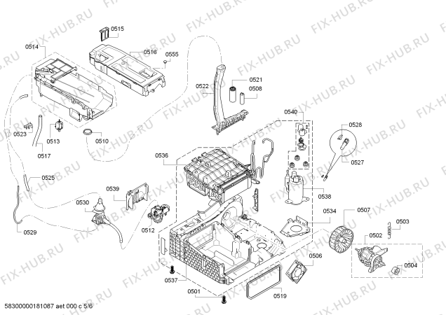 Схема №5 WT45W237EE IQ300 SelfCleaning Condenser с изображением Панель управления для электросушки Siemens 11002748