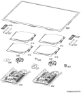 Схема №1 HK764400FB JK9 с изображением Поверхность для электропечи Aeg 140050686017