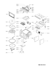 Схема №1 AMW 837 IX с изображением Дверь для микроволновой печи Whirlpool 481010587700