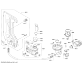 Схема №3 JDB9600CWS с изображением Силовой модуль запрограммированный для посудомоечной машины Bosch 12004861