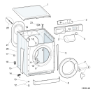 Схема №2 PWSE6107SCISL (F074790) с изображением Заслонка для стиралки Indesit C00284095