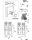 Схема №4 EBDH18242F (F073977) с изображением Дверка для холодильной камеры Indesit C00286741