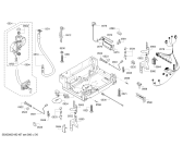 Схема №4 SBV93M50NL с изображением Силовой модуль запрограммированный для посудомойки Bosch 12011118