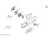 Схема №5 W746IX0ES с изображением Модуль управления, запрограммированный для стиралки Bosch 12026361
