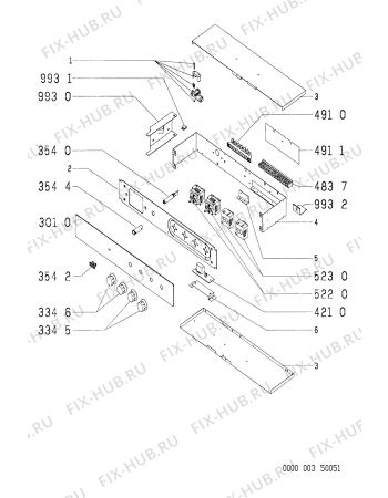 Схема №1 AKP 466/WH/01 с изображением Микрофильтр для плиты (духовки) Whirlpool 481912118218