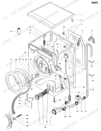 Схема №2 NORMA6 (TR52906) с изображением Ветродув для холодильной камеры Indesit C00172718
