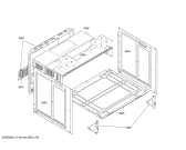 Схема №5 HE13023 с изображением Фронтальное стекло для электропечи Siemens 00476063