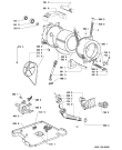 Схема №2 AWO 3161 с изображением Обшивка для стиралки Whirlpool 481245215572
