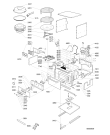 Схема №1 AMW 532 IX с изображением Панель управления для микроволновки Whirlpool 481245350064