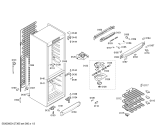 Схема №3 KGS39V71 с изображением Дверь для холодильника Bosch 00245710