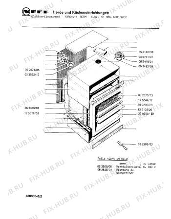 Схема №4 1311446633 1440/413RCSM с изображением Переключатель для плиты (духовки) Bosch 00052404